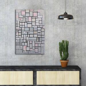 ASIR Obraz na plátně Piet Mondrian – Kompozice 6