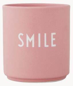 Designový pohárek s nápisem SMILE Favourite