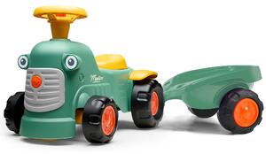 Dětský traktor a odstrkovadlo s přívěsem Vintage Maurice Falk od 1 roku