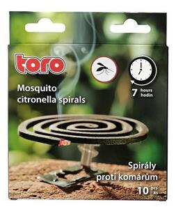 Toro Spirála proti komárům 7hodin citronela 10ks