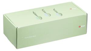 Iittala Skleněné ozdoby vajíčka, jarní barvy / 3ks