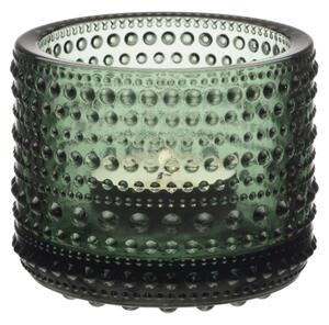 Iittala Svícen Kastehelmi, piniově zelený