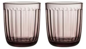 Iittala Sklenice Raami 0,26l, 2ks, růžové calluna