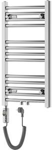 Mexen Ares, elektrické topné těleso 700 x 400 mm, 300 W, chromová, W102-0700-400-2300-01