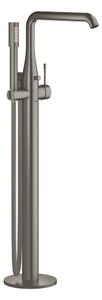 GROHE Essence Professional - Páková vanová baterie volně stojící, kartáčovaný Hard Graphite 25248AL1