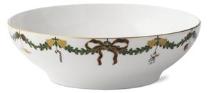 Porcelánová mísa Star Fluted Christmas 25 cm