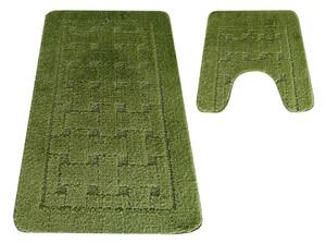 Sada koupelnových koberečků Montana CLT-12 zelená