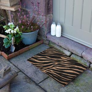 Rohožka z kokosového vlákna 40x60 cm Zebra – Artsy Doormats