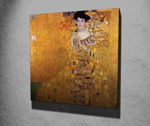 ASIR Obraz na plátně ADELE OD GUSTAVA KLIMTA 45 x 45 cm