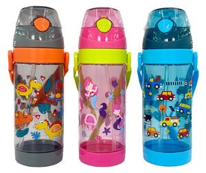 LÁHEV NA VODU DĚTSKÁ 550ML PLAST 3ASSORT