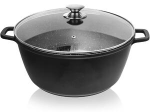 Orion Hrnec GRANDE pr. 32 cm skleněná poklice , 9,7 l