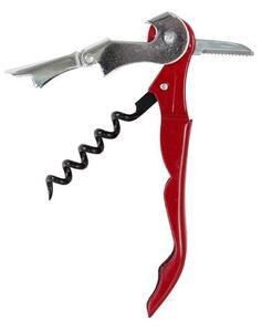 Toro Kovový číšnický otvírák 11 cm, červený