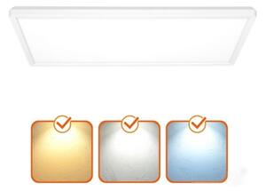 LED Přisazený panel NIVERA LED/32W/230V IP54 29,5x59,5 cm bílá
