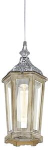 Eglo 49206 - Lustr KINGHORN 1xE27/42W/230V