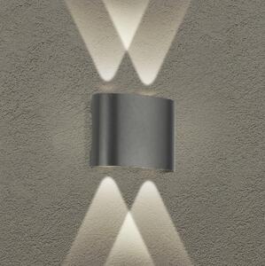 Brilagi - LED Venkovní nástěnné svítidlo FLAREBOX LED/4W/230V antracit IP65