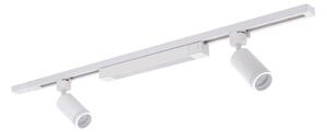 LED Bodové svítidlo v lišto. systému TRACER 2xGU10/10W/230V + LED/20W 1 m bílá