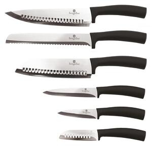 BERLINGERHAUS Sada nožů nerez 6 ks Black Silver Collection