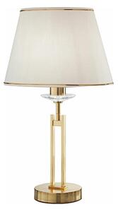 Kolarz 330.71.8C - Křišťálová stolní lampa IMPERIAL 1xE27/60W/230V zlatá/béžová