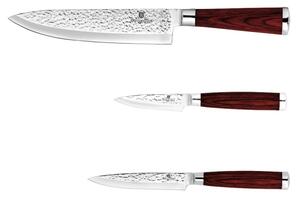 BERLINGERHAUS Sada nožů nerez 3 ks Ebony Line Rosewood