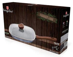 Pánev grilovací s poklicí a mramorovým povrchem 28 cm Forest Line