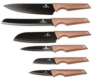 BERLINGERHAUS Sada nožů s nepřilnavým povrchem 6 ks Rose Gold Edition