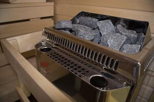 Harvia kombinovaná saunová kamna elektrická Topclass combi KV60SE Steel