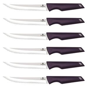 BERLINGERHAUS Sada steakových nožů 6 ks Purple Eclipse Collection BH-2789