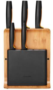 Bambusový blok s pěti noži Functional Form Fiskars