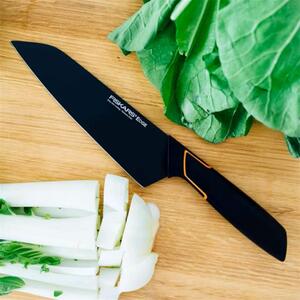 Kuchařský nůž Edge Santoku Knife Black Fiskars