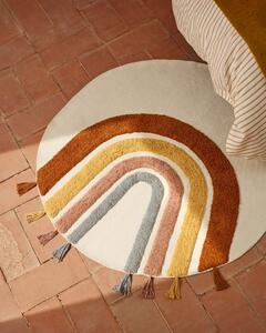 Kulatý koberec Tadea 100 cm vícebarevný