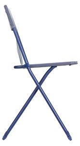 Venkovní jídelní židle 2 ks Lafuma BALCONY II Modrá Indigo CB