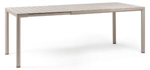 Stima Plastový rozkládací stůl TEVERE Rozměr: 147x90 + 64 cm, Odstín: Corda