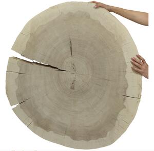 Dřevěný plát o průměru 80-90cm -