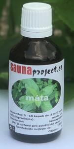 Saunaproject esence máta10ml