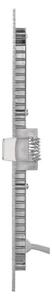LED Podhledové svítidlo NEXXO LED/18W/230V 3000/3500/4000K stříbrná 22,5x22,5 cm