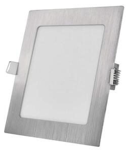 LED Podhledové svítidlo NEXXO LED/12,5W/230V 3000/3500/4000K stříbrná 17x17 cm