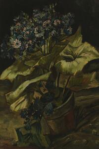 Obrazová reprodukce Cineraria (Dark Gothic Floral) - Vincent van Gogh, (26.7 x 40 cm)