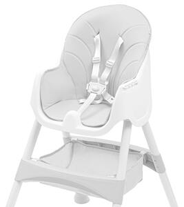 Baby Mix Jídelní stolička Nora šedá, 51 x 43 x 27 cm