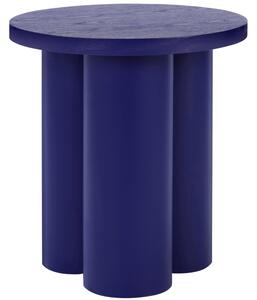 Noo.ma Modrá dřevěná stolička Oly 42,5 cm