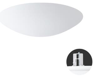 OSMONT AUR59375 AURA V9 stropní/nástěnné skleněné polovestavné svítidlo bílá IP44 3000 K 52W LED DALI