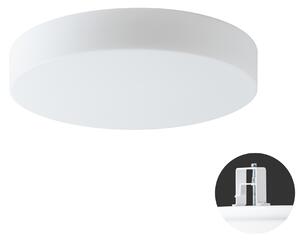 OSMONT ELS68134 ELSA V4 stropní/nástěnné skleněné polovestavné svítidlo bílá IP44 3000 K 19W LED DALI HF