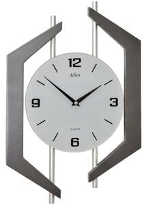 Adler 21183-ANT - moderní hodiny ze dřeva a kovu (2)_SL