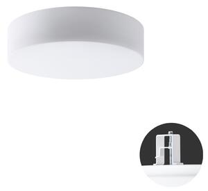 OSMONT ERI67139 ERIS V3 stropní/nástěnné skleněné polovestavné svítidlo bílá IP44 3000 K 34W LED