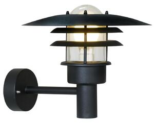 Venkovní nástěnná lampa NORDLUX Lønstrup - černá, 320 mm, 285 mm, 360 mm, Ø 108 mm