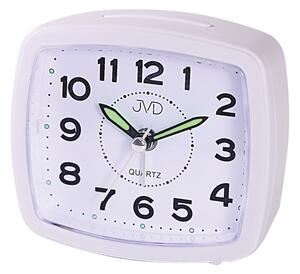 JVD Analogový ručkový bílý budík JVD SRP8506.3 s osvětlením