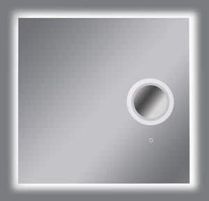 ACB Iluminacion Nástěnné LED zrcadlo OLTER, š. 80 cm, 5OW + 14W, CRI90, IP44, 5x zvětšovací