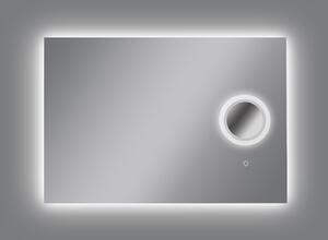 ACB Iluminacion Nástěnné LED zrcadlo OLTER, š. 110 cm, 61W + 14W, CRI90, IP44, 5x zvětšovací
