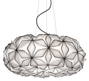 Závěsná svítidlo Slamp, C'EST LA VIE, stmívatelné, Černá, Obývací pokoj, Plast, Design