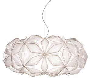 Závěsná svítidlo Slamp, C'EST LA VIE, stmívatelné, Bílá, Obývací pokoj, Plast, Design