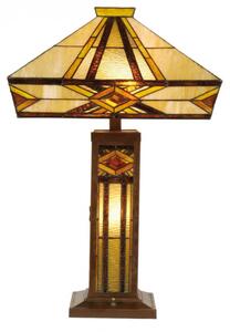 Stolní lampa Tiffany Pier – 42x42x71 cm